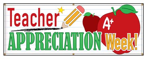 Teacher Appreciation Banner Printable - Printable Templates