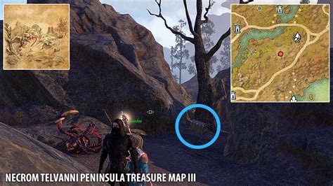 Necrom Treasure Maps Location The Elder Scrolls Online (ESO)