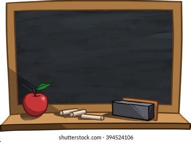 Chalkboard School Clip Art Stock Illustration 394524106 | Shutterstock