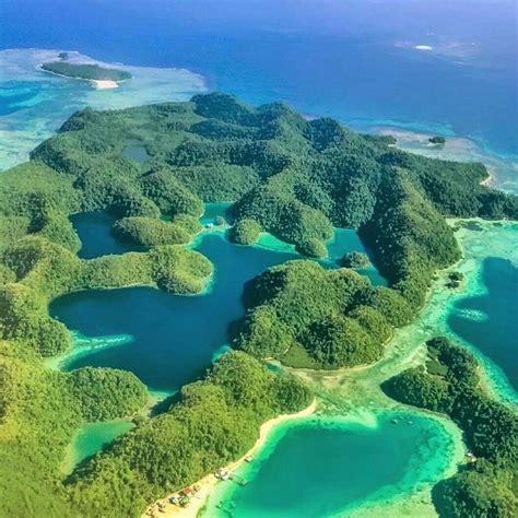 Blues and Greens of Sugba Lagoon in Siargao, Philippines. Photo by ...