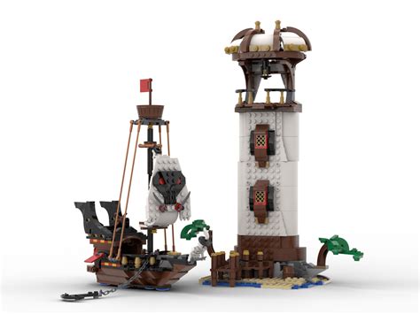 Pirate Lighthouse - Alternative build 31109