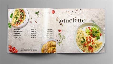 Red Rose Restaurant & Cafe: Menu Design on Behance