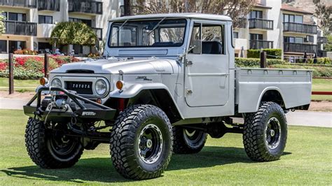 1965 Toyota Land Cruiser FJ45 pickup with LS1 V8 engine up for auction