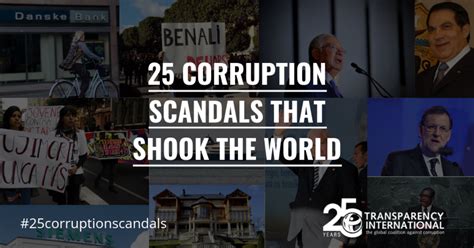 25 corruption scandals that shook the world - Information - News Katori