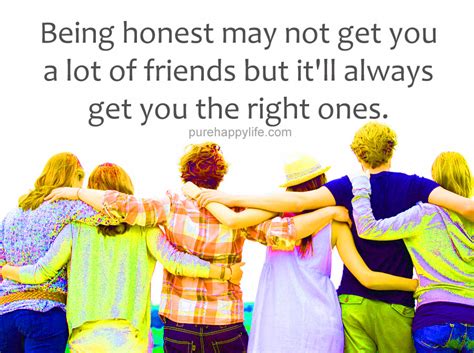 Honesty And Friendship Quotes. QuotesGram