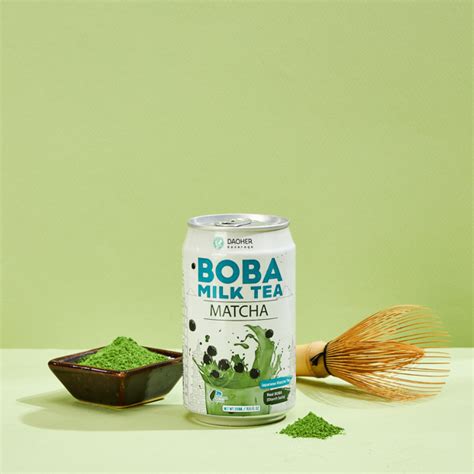 Matcha BOBA Milk Tea, 10.5 fl. oz. (12 Pack) – The Market Depot