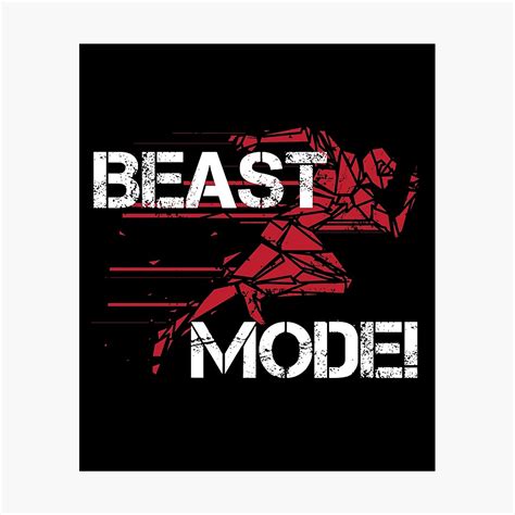 "Beast Mode Workout Motivation" Photographic Print by lifestyleswag ...