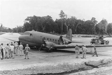 Douglas C-47 Skytrain has made a forced landing Cargo Aircraft, Wwii ...