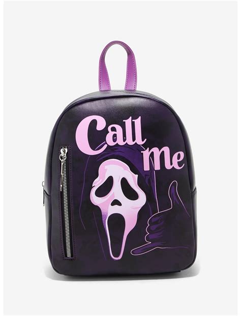 Scream Ghost Face Call Me Mini Backpack | Hot Topic