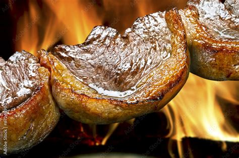 Picanha, traditional Brazilian barbecue. Stock Photo | Adobe Stock