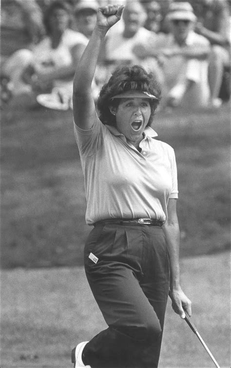 Nancy Lopez-melton Hitting Golf Ball By Bettmann | ubicaciondepersonas ...