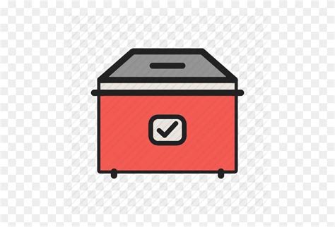 Elections Filled Line' - Voting Booth Clipart – Stunning free ...