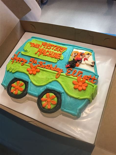 Mystery Machine Van cake - Scooby Doo | Scooby doo birthday cake ...