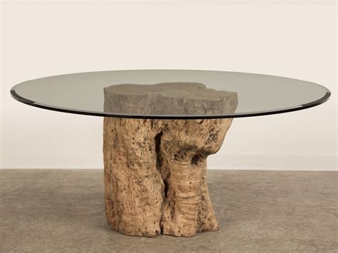 DAANIS: Coffee Table Made From Tree Trunk