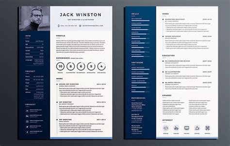 The 100 InDesign Resume Templates You Need in 2023 | Redokun Blog