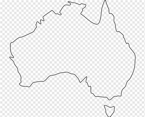 Australian Map Outline