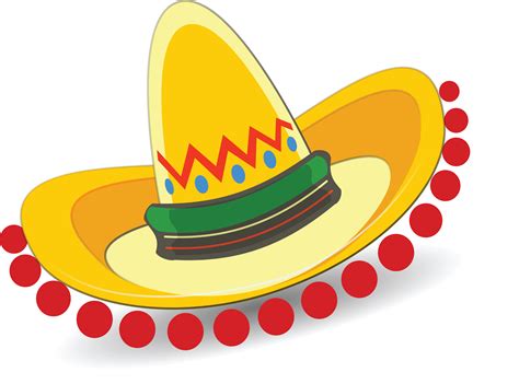 Mexican Hat Transparent Background Clipart - Full Size Clipart ...