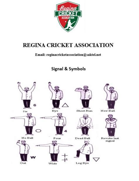 Umpire Signals