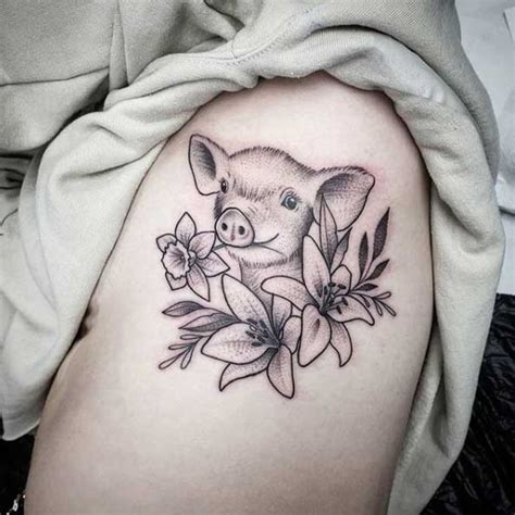 70 Best Pig Tattoos Pictures Designs Meanings and Ideas - Tattoo Me Now