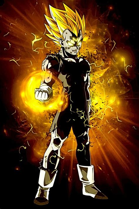 Majin Vegeta Final Explosion Framed Art Poster Dragon Ball Z DBZ NEW ...