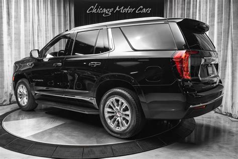 Used 2022 GMC Yukon SLT 4WD SUV LOW Miles! SLT Luxury Pkg! Onyx Black ...