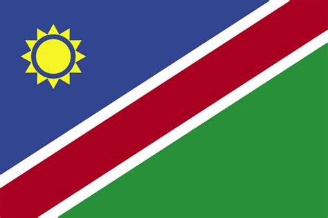 Flag of Namibia, 2009 | ClipArt ETC