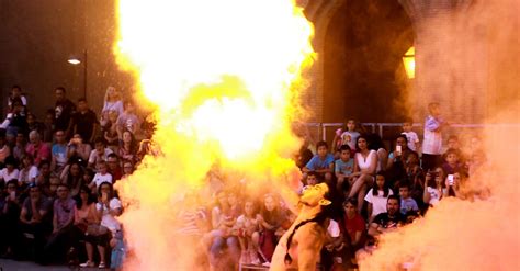 Man Spitting Fire in Front of an Audience · Free Stock Photo