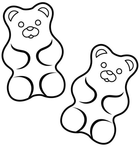 How To Draw The Gummy Bear - Buildingrelationship21