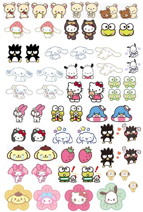 Stickers sanrio