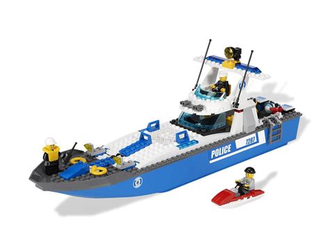 LEGO Set 7287-1 Police Boat (2011 Town > City > Police) | Rebrickable ...