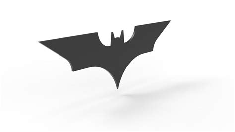 batman logo Free 3D Print Models in Signs and Logos 3DExport