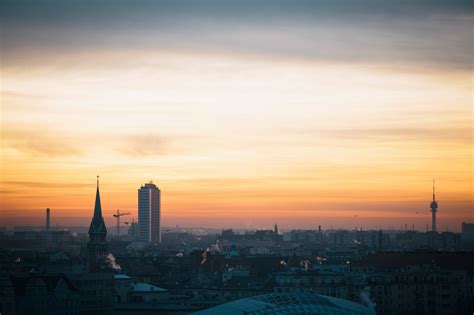 Perth Skyline at Sunset · Free Stock Photo