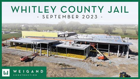 Whitley County Jail - Construction Update (September 2023) - YouTube