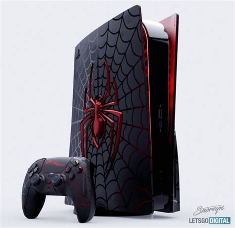 ¡Alucinante! Así se vería una PS5 edición limitada de Marvel's Spider-Man