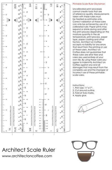 Printable Architectural Scale - Printable Templates