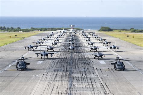 PHOTOS: Kadena Lines Up Six Kinds of Aircraft for Elephant Walk | Air ...