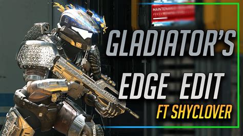 Gladiators Edge Fit Edit Halo Infinite - YouTube