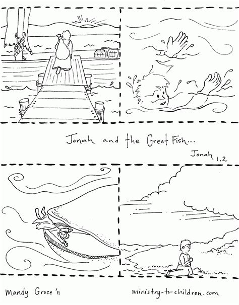 Printable Jonah And The Whale - Printable Word Searches