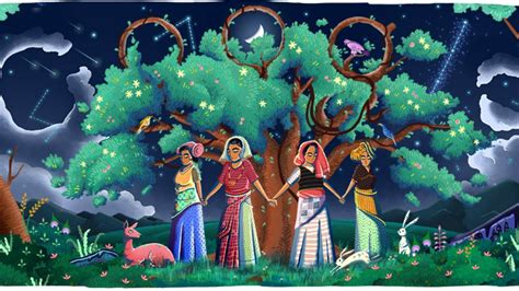 Google Doodle celebrates 45th anniversary of the Chipko Movement ...