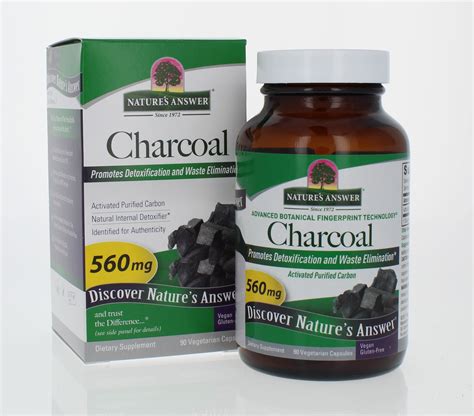 Nature's Answer Activated Charcoal Capsules, 90 Ct - Walmart.com ...