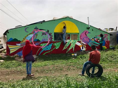 Brazilian Graffiti Artists and Young Syrians Are Painting Refugee Camp ...