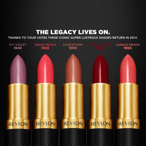 Revlon to bring back five vintage Super Lustrous Lipstick shades ...