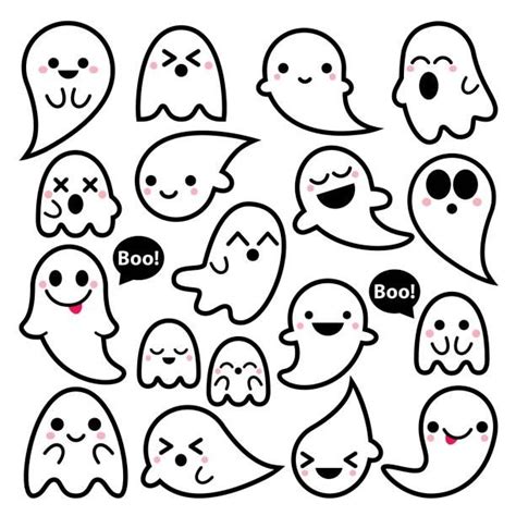 Easy Simple Ghost Drawing | EASY DRAWING STEP