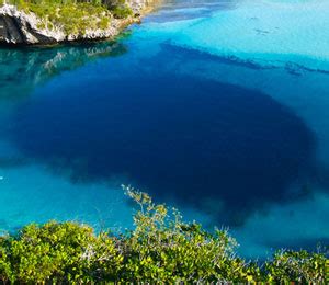 Diving The Lost Blue Hole of Bahamas