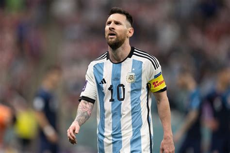 Argentina Messi Jerseys in Low Supply Ahead of World Cup Final With ...