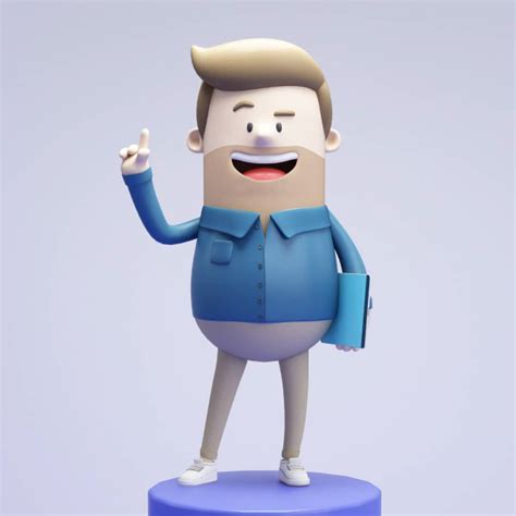 70 Awesome 3d Model Character Animation - Free Mockup