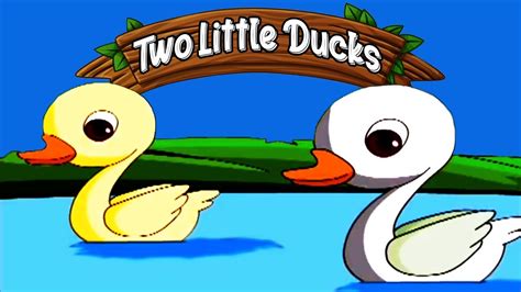 Two Little Ducks Nursery Rhymes | Popular Nursery Rhymes For Children ...