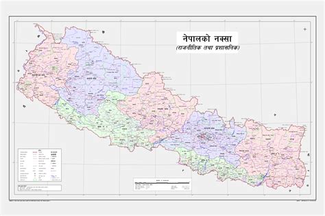 New Map Of Nepal