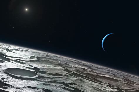 Triton – Neptune's satellite, unusual moon, dwarf planet