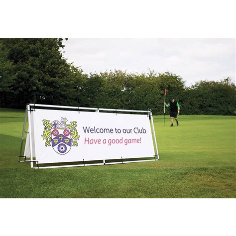 Portable Outdoor Banner Frame | Discount Displays